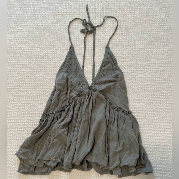 O’Neil sage green tank top - Picture 2 of 4